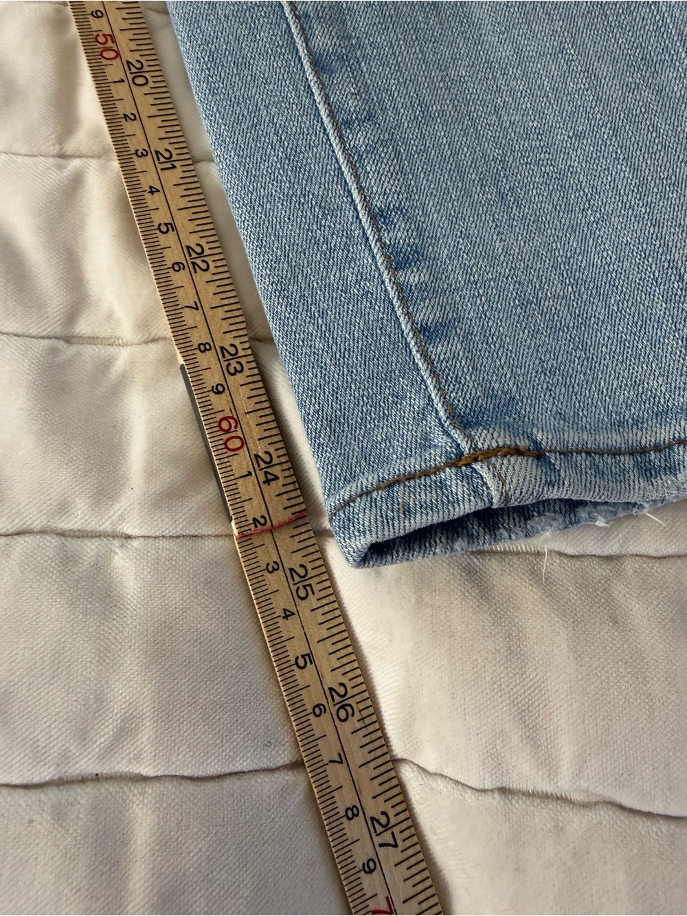 Madewell Women’s 9” High-Rise Light Wash Skinny Jeans - Size 27 - Picture 6 of 9